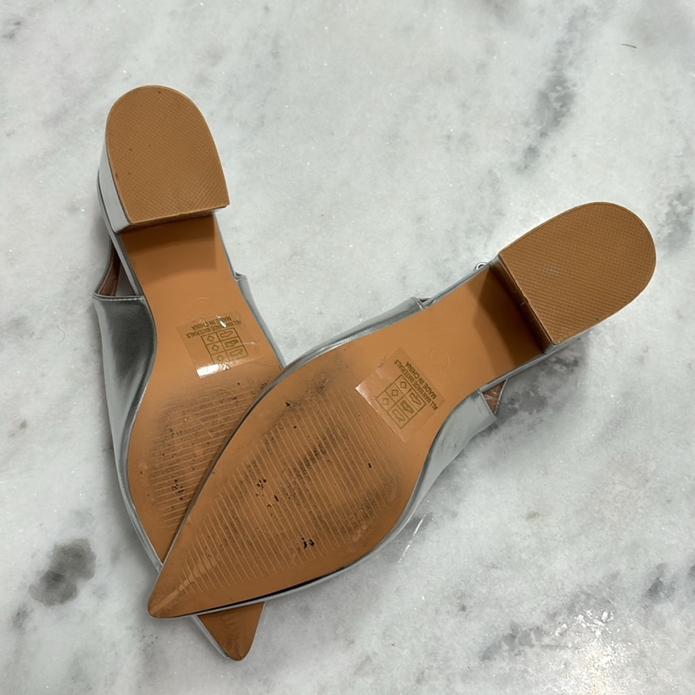 Silver Pumps - image 2